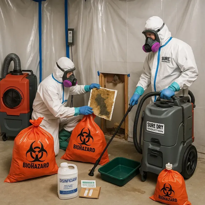 Contaminated Water Handling Protocols process in Mapleton, MN