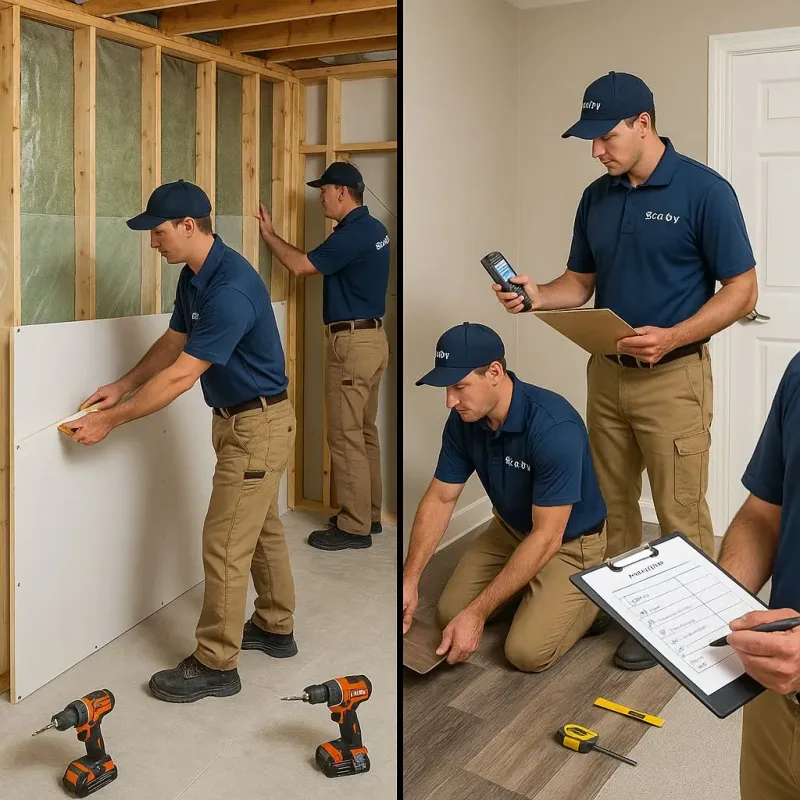 Repairs and Reconstruction process in Mapleton, MN